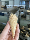 砂糖のアイスクリーム・コーン転がされたメーカー、機械を作るefficencyのワッフルの円錐形